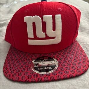 New Era Red NY Snapback Hat